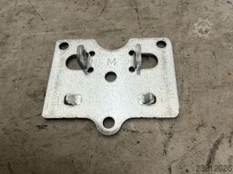 BITO PRO Fußplatte für Rahmenprofile: P4, P5, P6