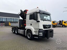 MAN TGS 26.480 6x6H Trekker/ Bakwagen Palfinger PK ...