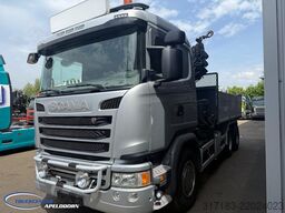 Scania G490 6x4 Steel springs, Hiab 211-E6, Retarder