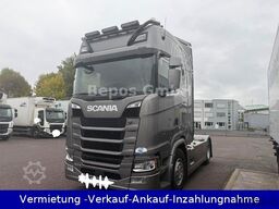SCANIA Super-S 500 -Retarder,Leder,2x Tanks,