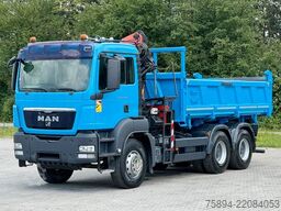 MAN TGS 33.360*KIPPER 5,00 m *PK 15500/FUNK * 6x4