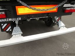 Schwarzmüller Tandem-Kippanhänger bündig, Plane, Zurrringe