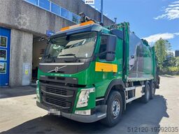 Volvo FM410 6x2 1 Chamber Waste Truck w/ Crane.