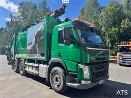 Volvo FM410 6x2 1 Chamber Waste Truck w/ Crane.