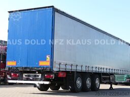 SCHMITZ CARGOBULL S01 Pritsche Plane 92m³ Liftachse safety-roof