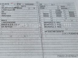 LANGENDORF Kipper Alu / LG 5000kg / Liftachse