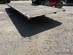 Wecon 7,82m Plattform VERZINKT Niedrig
