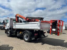 MAN TG-M 18.290 4x2 2-Achs Kipper Kran Funk 4xhydr+G