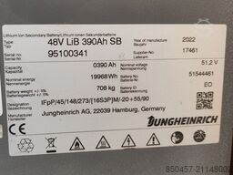 Jungheinrich EFG 213 LI ION 2022y/ 3.3m/ 7752h/ 4v