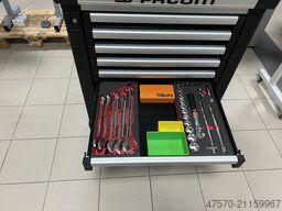 Facom Jet Tool Cart with 8 Drawers Tool Cart with 8 Drawers