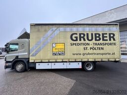 SCANIA P 250 4X2, EDSCHA-VERDECK, VOLL-LUFT, E6, JUMBO