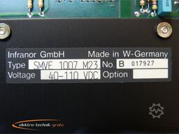 Infranor SMVE 1007 M23 Karte