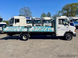Mercedes-Benz 711 D open truck. 5.10 m long cargo, 3 seats. V...