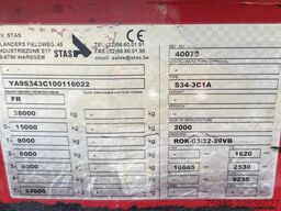 Stas Volume  40m3 3 axels spring, Alu
