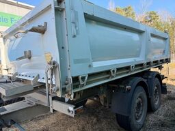 SCHMITZ CARGOBULL ZKI 18-4.9 Tandem 3-Seiten Kip Stahl  Alu Felgen