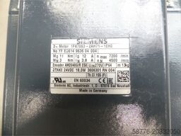 Siemens 1FK7063-2AH71-1EH0 YFED614963604004 generalüberholt - 12 Mon. Gewährl.