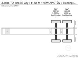 Jumbo TO  City / 11.65 M / NEW APK-TÜV / Steeri...