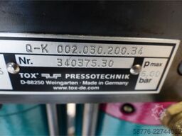 TOX Pressotechnik Kraftpaket Q-K 002.030.200.34 Pneumatikzylinder