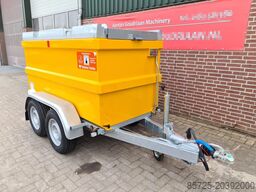 Tankwagen snelverkeer tandemas