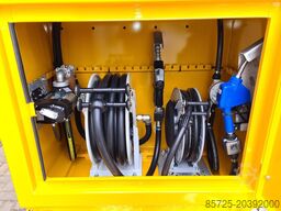 Tankwagen snelverkeer tandemas