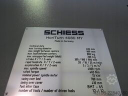 SCHIESS HoriTurn 4080 MY