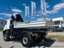 MAN L90 18.284 4x4 LOF Kipper/Kran/47 tkm/HA gelenkt