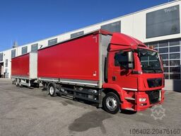 MAN TGM 18.320 4x2 BL Durchladbar - mit Tandemhänger