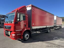 MAN TGM 18.320 4x2 BL Durchladbar - mit Tandemhänger