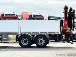 Volvo FH 460 6x2 Baustoff-Pritsche Palfinger/Fassi m...