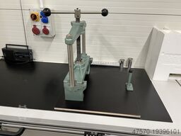 Curt Beier B500 bookbinding press for backing