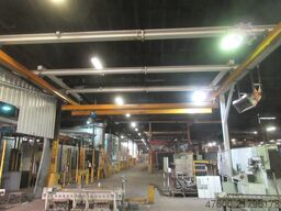 Demag Erikkila Portalkran 9,6x5,5m 500KG 2x Demag PK Kettenzug 2x0,5t Kran