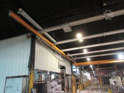 Demag Erikkila Portalkran 9,6x5,5m 500KG 2x Demag PK Kettenzug 2x0,5t Kran