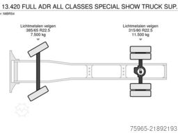 VOLVO FH 13.420 FULL ADR ALL CLASSES SPECIAL SHOW TRUC