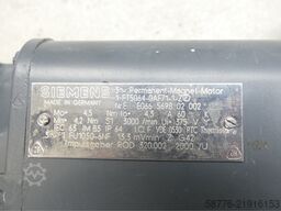 Siemens 1FT5064-0AF71-1-Z Motor SN: EE066569802002 mit ROD 320.002 2000/U
