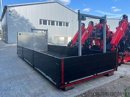  Abrollcontainer mit Bordwänden