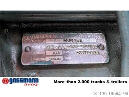 Unimog U52 411 4x4, Schmidt Schneefräse mit Separatmotor