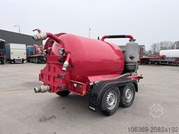 Tysse / Nomek 1500 L Edelstahl Sauganhänger