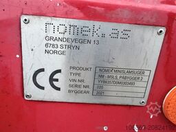 Tysse / Nomek 1500 L Edelstahl Sauganhänger