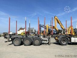 Doll H3L-14XL Tri/A Log Trailer / Ausziehbar