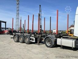 Doll H3L-14XL Tri/A Log Trailer / Ausziehbar
