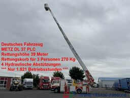 MAN 15.285 METZ Feuerwehr Drehleiter 39mRettungskorb