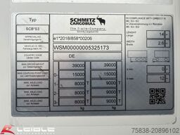 SCHMITZ CARGOBULL SKO 24/L*Pharma Zertifikat*Liftachse*neuwertig*