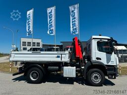 MERCEDES-BENZ 2140 Kipper/KranPalfinger PK 12.501 /Funk/39 tkm
