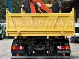 MERCEDES-BENZ Actros 1850 V8 MP2 4x4 BB Meiller-DSK, Palfinger