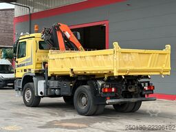 MERCEDES-BENZ Actros 1850 V8 MP2 4x4 BB Meiller-DSK, Palfinger