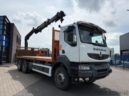 Renault Kerax 380 6x4 Full Steel / Hiab 166B-3 / Remote...