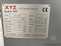 XYZ Machine Tools Proturn SLX 355 ProtoTRAK CNC Gap Be