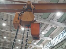 Żuraw warsztatowy / słupowy z wciągarką jezdną – obrót 360° – wysięg 412 cm Żuraw warsztatowy / słupowy z wciągarką jezdną – obrót 360° – wysięg 412 cm