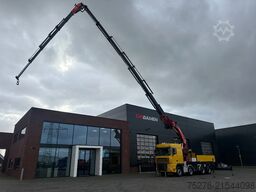 DAF XF 105.460 8x4 Trekker/ Bakwagen Fassi F950+Fly...