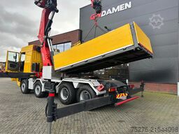 DAF XF 105.460 8x4 Trekker/ Bakwagen Fassi F950+Fly...
